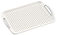 Kesper 77200 dienblad van kunststof, wit