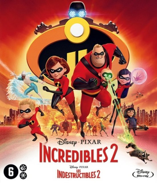 - BD THE INCREDIBLES 2 NL/FR