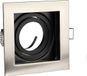 V-TAC VT-781SQ-SN LED Inbouwspot - GU10 - IP20 - Nikkel glans
