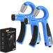 Handtrainer, Icecat Handtrainer, set van 2 handtrainers, onderarmtrainers, verstelbare handgreep, 5-60 kg, hand-onderarm, trainingsapparaat, gripkrachttrainer