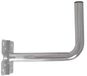 Corab XVS162H Serie Wand- en Balkonbeugel - Gebogen - Hoogte 235mm - Diameter 38mm