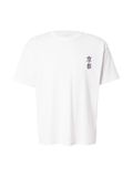 JACK & JONES Shirt 'JJBOYE' donkerbruin / wit