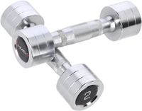 HMS Chroom Dumbbell Set - 2 x 2 kg