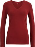 WE Fashion Dames T-shirt van biologische katoenmix