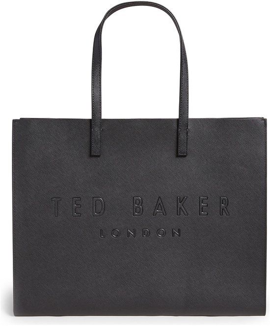 Ted Baker Sukicon Crosshatch East West Icon Bag Zwart