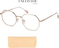 I Need You - The Frame Company INY Leesbril Yoko Gold +1.50