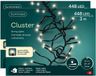 Lumineo Clusterverlichting - 2x - warm wit - 448 leds - 420 cm - kerstverlichting