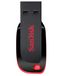 SanDisk Cruzer Blade USB Flash Drive - 64GB - USB 2.0 - Black/Red
