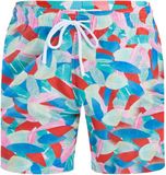 Blackspade Badeshorts Medium Pattern met kort been voor heren, blauw, maat S