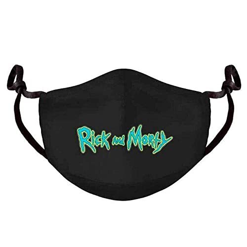 Terminal Rick & Morty: Adjustable Shaped Facemask (1 Pack) Face Masks U Multicolor (Masch