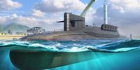 Hobbyboss Modelbouwpakket Militaire voertuigen - 87024 Submarine PLAN Type 094 Jin Class SSBN - Duikboot Plastic - 1:700 - Modelbouw