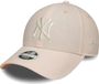 New Era 9forty New York Yankees Linen Dames Cap Lila