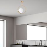 Merkloos Asir Kroonluchter Goud Metaal E27 40W IP20 26 x 15 x 39 cm