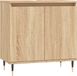 vidaXL Badkamerkast 58x33x60 cm bewerkt hout sonoma eikenkleurig