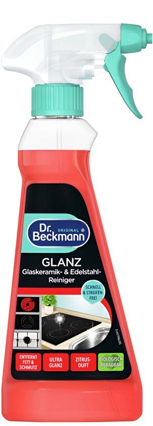 Dr. Beckmann Keukenreiniger - Spray voor RVS - 250 ml