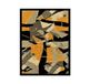 Homemania Abstracte afbeelding, ingelijst, voor woonkamer, slaapkamer, meerkleurig, van MDF, polyester, 40 x 2,5 x 60 cm
