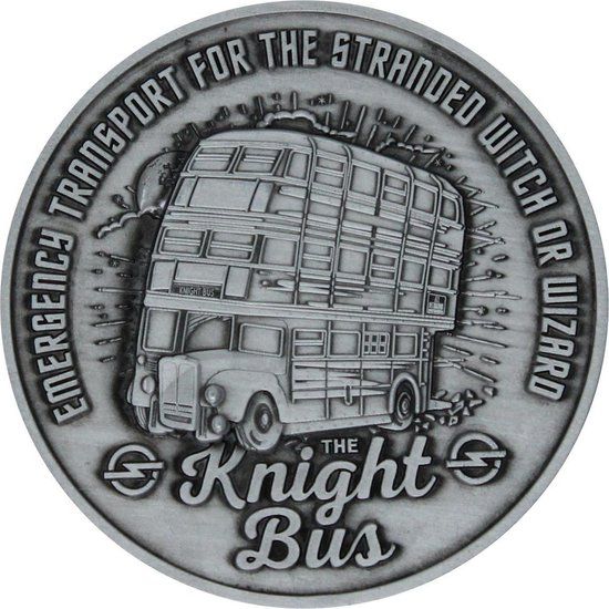 Harry Potter Knight Bus Medallion - Limited Edition