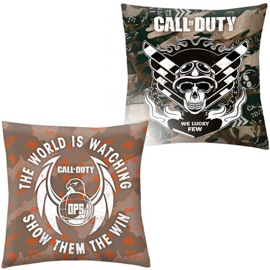 halantex call of duty kussen lucky few - 40 x 40 cm - polyester