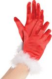 Comedia Rode handschoenen Mrs Clause - one size