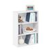 Furinno PASIR 3-laags opbergplanken boekenkast, boekenplank, effen wit