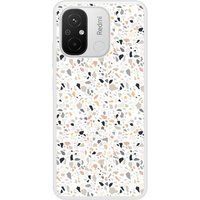 Xiaomi Redmi 12C Terrazzo color reinforced case with sublimation printing