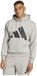 Adidas Essentials Big Logo Fleece Hoodie Grijs L Man
