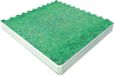 Gorilla Sports Vloermatten - Beschermingsmatten - 6 matten + 12 eindstukken - Puzzel mat - Gras look - Groen