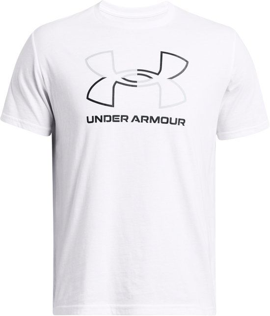 Under Armour UA GL FOUNDATION UPDATE SS Heren Sportshirt - Wit - Maat M