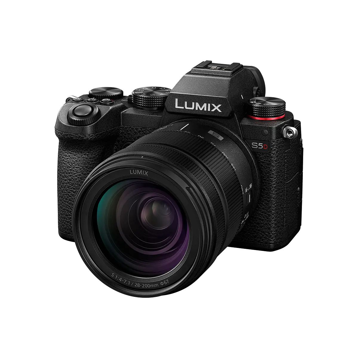 Panasonic Lumix DC-S5D systeemcamera Zwart + 28-200mm f/4-7.1