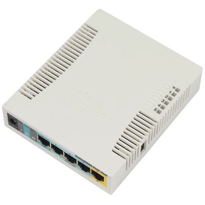 MikroTik RB951Ui-2HnD Wireless Router - 2.4 GHz - White