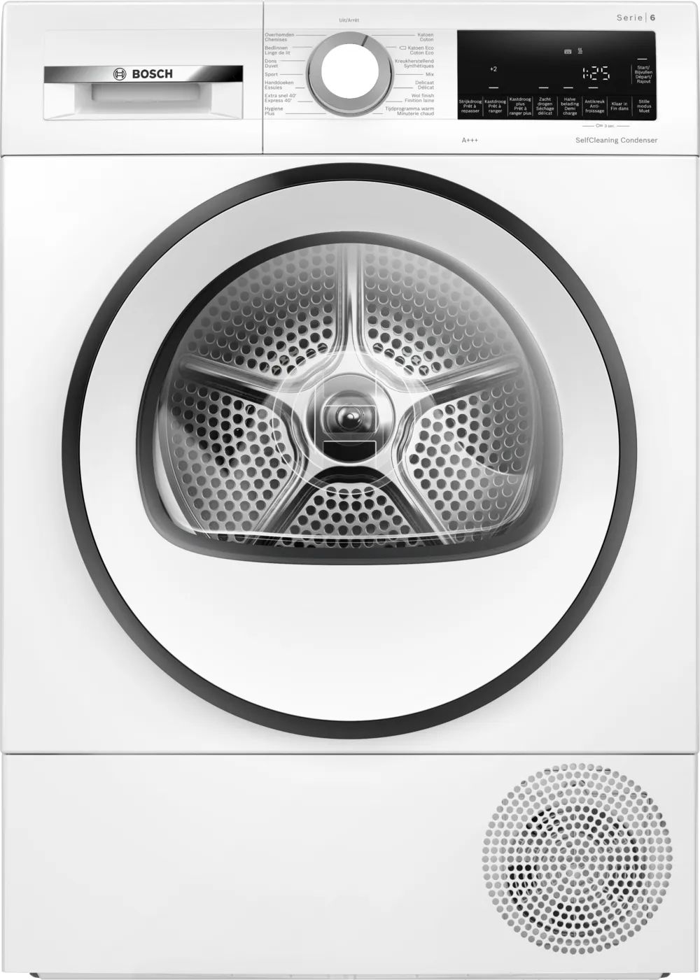 Bosch Serie 6 WQG235DEFG - Warmtepompdroger - A+++ - 8 kg - Nederlands display