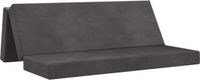 vidaXL Vouwbare Sofa Bed 200 x 67 x 45 cm Donkergrijs