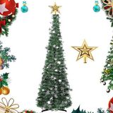 Merkloos / Sans marque Christmas tree - Branches Artificial Christmas tree christmas -150 cm