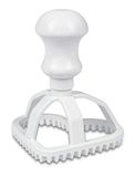 Staedter Hart Ravioli Snijder, 8,5 cm, PP Kunststof Wit, 30 x 8,5 x 30 cm
