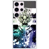 Samsung Bedrukt siliconen hoesje compatibel met Galaxy S23 Ultra Tigre swag