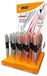 Bic Vulpen X chrome medium assorti | 36 stuks