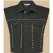 Circle of Trust Lucy Gilet Washed Nero Taille: S