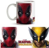 Semic Marvel Mok / Beker Deadpool & Wolverine Come together