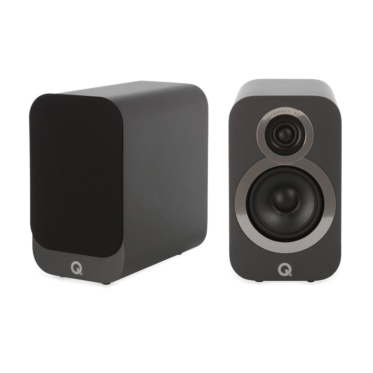 Q Acoustics 3010i Boekenplank Luidsprekers - Grijs