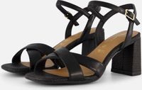 Tamaris Sandalen met hak zwart Synthetisch - Dames - Maat 38