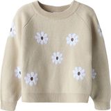 Name It mini meisjes trui LEIA White Regular Fit