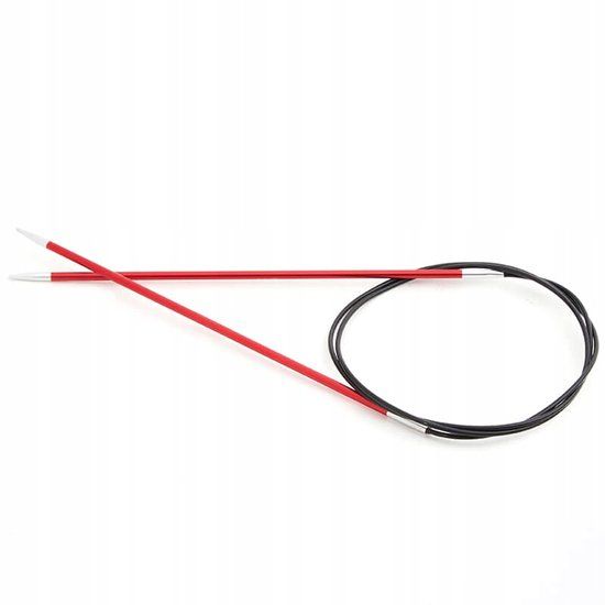 KnitPro Zing Metaaldraadbreinaalden 22,5cm 2,50mm