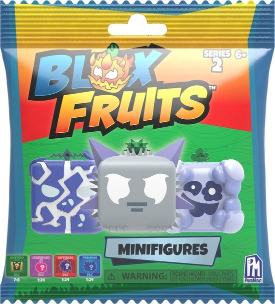 Scapino Blox Fruit minifiguren - Blauw