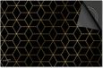 Dietrix Inductie beschermer 60x60 - Hexagon - Kubussen Goud