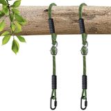 Merkloos Omgoods - Lot de 2 cordes robustes pour balancelle - Réglables, pour une utilisation extérieure