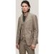 John Varvatos Slim Fit Convertible Peak Mushroom Blazer
