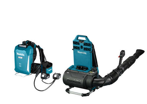 Makita UB002CZ01NX Ruggedragen Accu Bladblazer PDC-Connect 36V + Accu & Lader