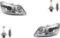 Netparts24 Johns koplampen compatibel met Škoda Octavia 1Z (01/09 - 06/13) met H1/H7 lampen, revisie