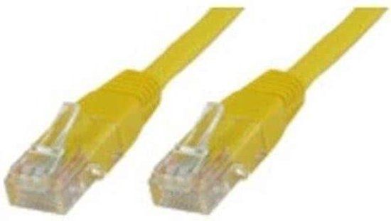 Microconnect Cat6 UTP 10m Geel