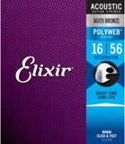 Elixir 11125 Polyweb Acoustic 16-56 - Snaren